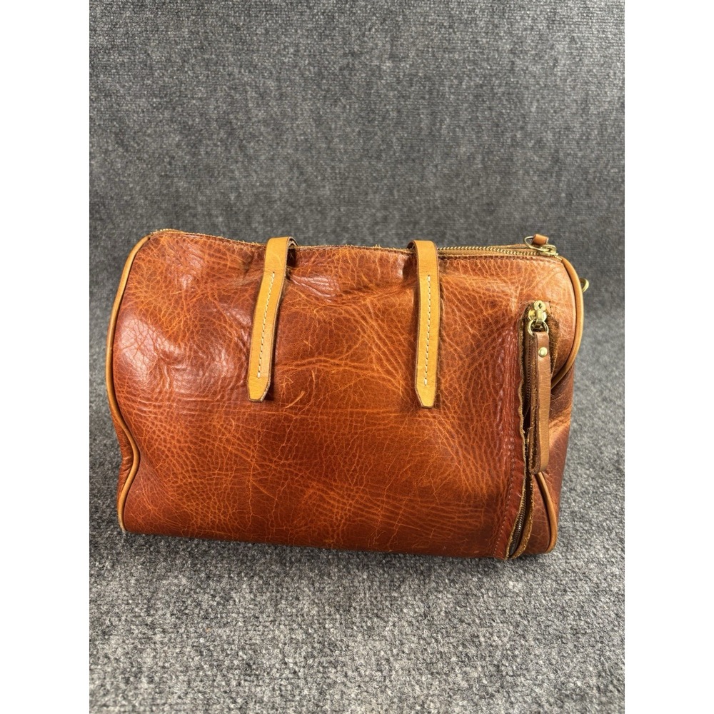 Vintage Overland Sedona Horween Leather Top Handle Handbag